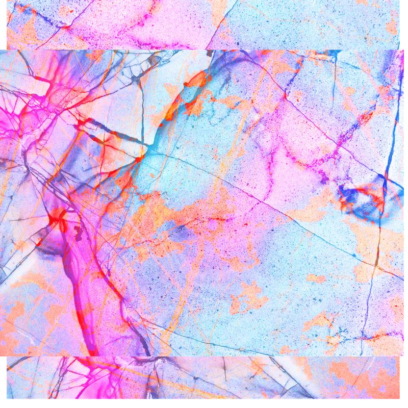 Handbags With Pink Graffiti Candy Marble