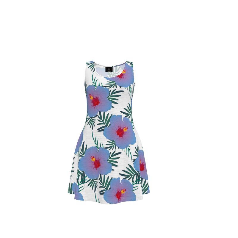 blue and white strapless maxi dress Eden Strapless Maxi Dress
