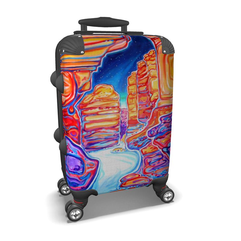 Canyon Nightscape Designer Suitcase