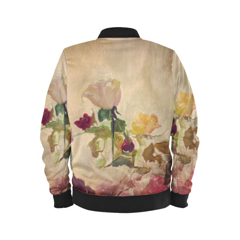 Rose gold top bomber jacket mens