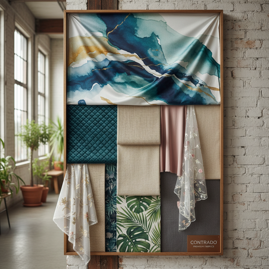 Stylish custom textile product made with premium fabrics by Contrado.