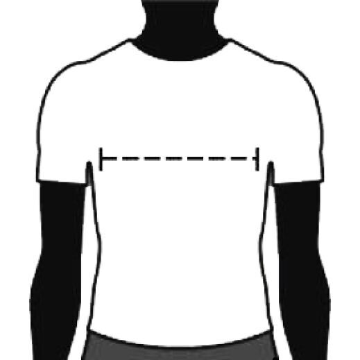 Measure around the chest