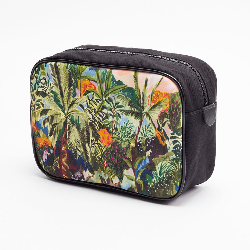 Men's Personalised Washbag. Personalised Leather Wash Bag UK