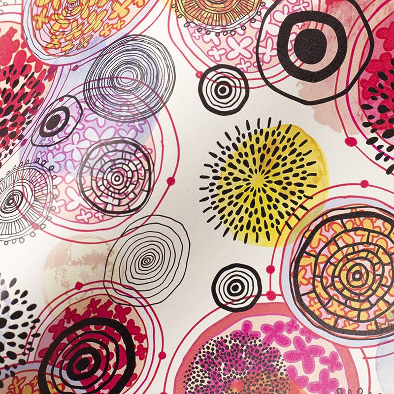 Custom Printed Faux Leather Fabric Printed Leatherette