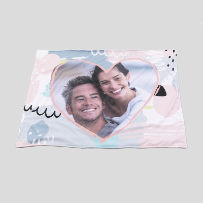 Coperta Personalizzata Con Foto In Flanella – Crea Il Tuo Regalo Unico! Matrimonio, Famiglia, Amici: Stampiamo La Tua Immagine Su Una Coperta Morbidissima 130x150 Cm