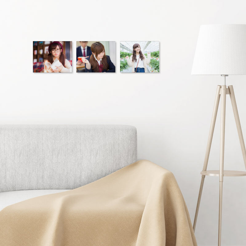 Tableau Toile 80x120cm ARTTOR - Photo Minimaliste De Jumeaux - Décoration Murale
