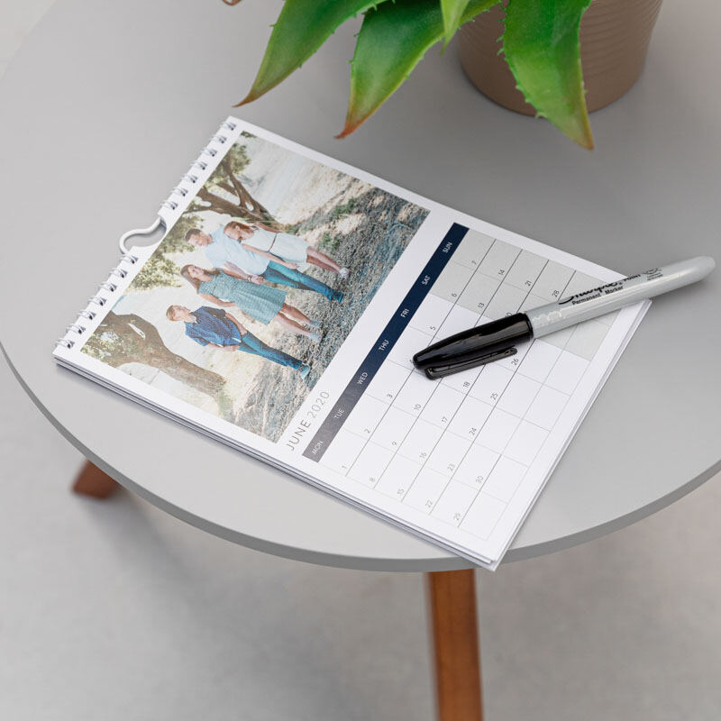 Fotokalender A5  Kalender A5 selbst gestalten  2020