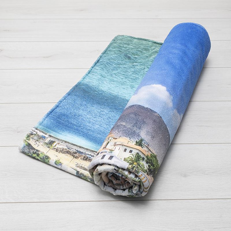 Photo Beach Towel Personalised Beach Towel, Five Sizes Available