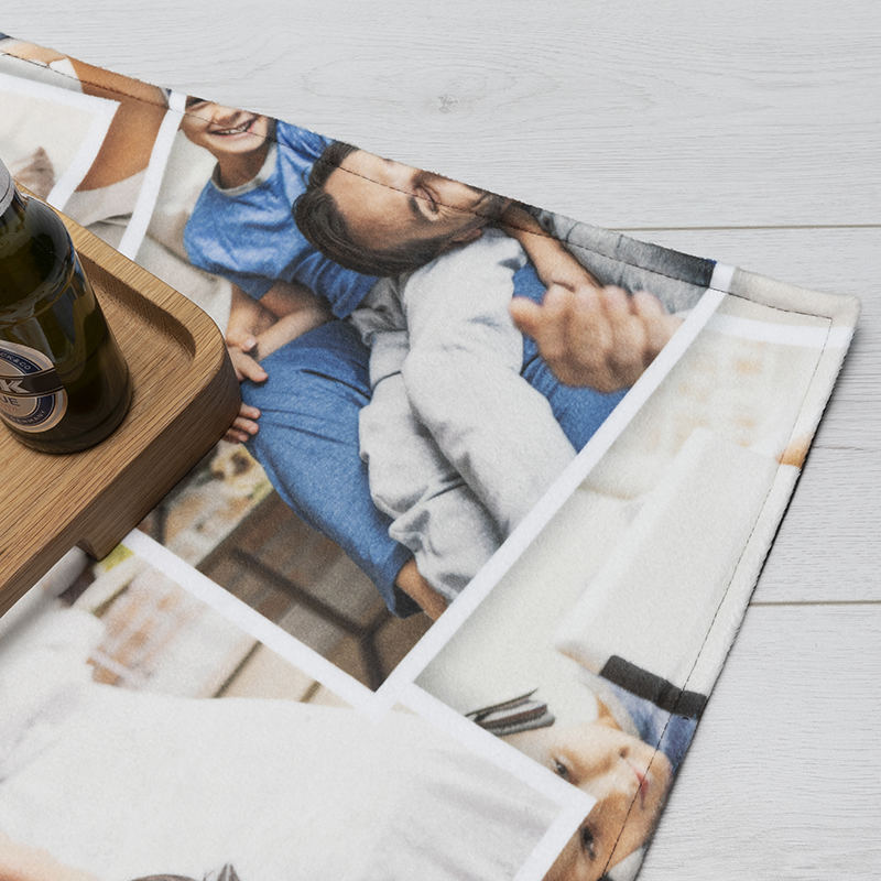 Personalised picnic blanket, photo picnic blanket, Waterproof Base