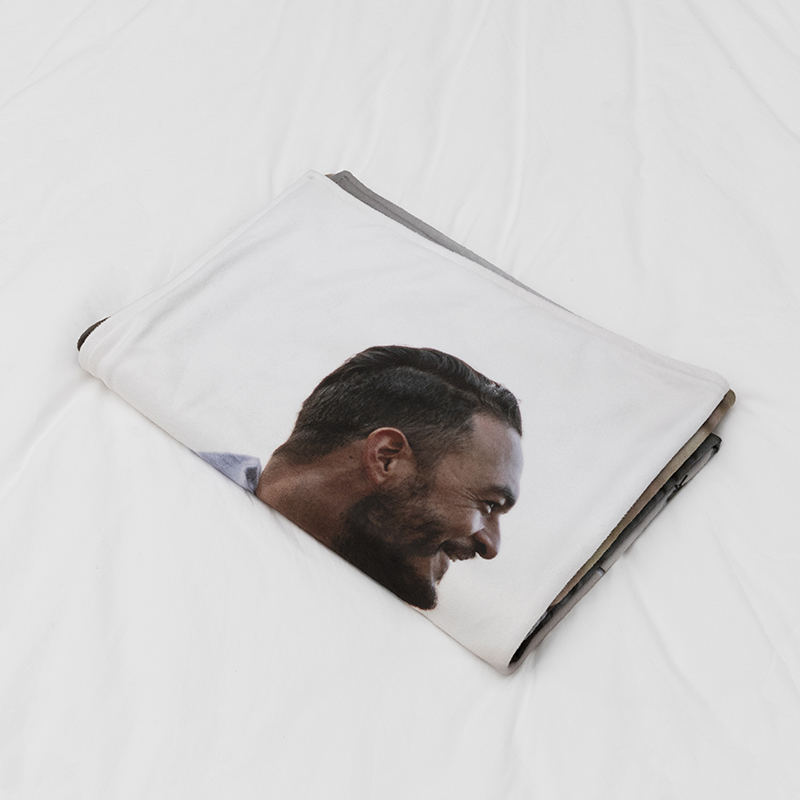 Personalised Snuggle Blanket. Snuggle Blanket With Photos