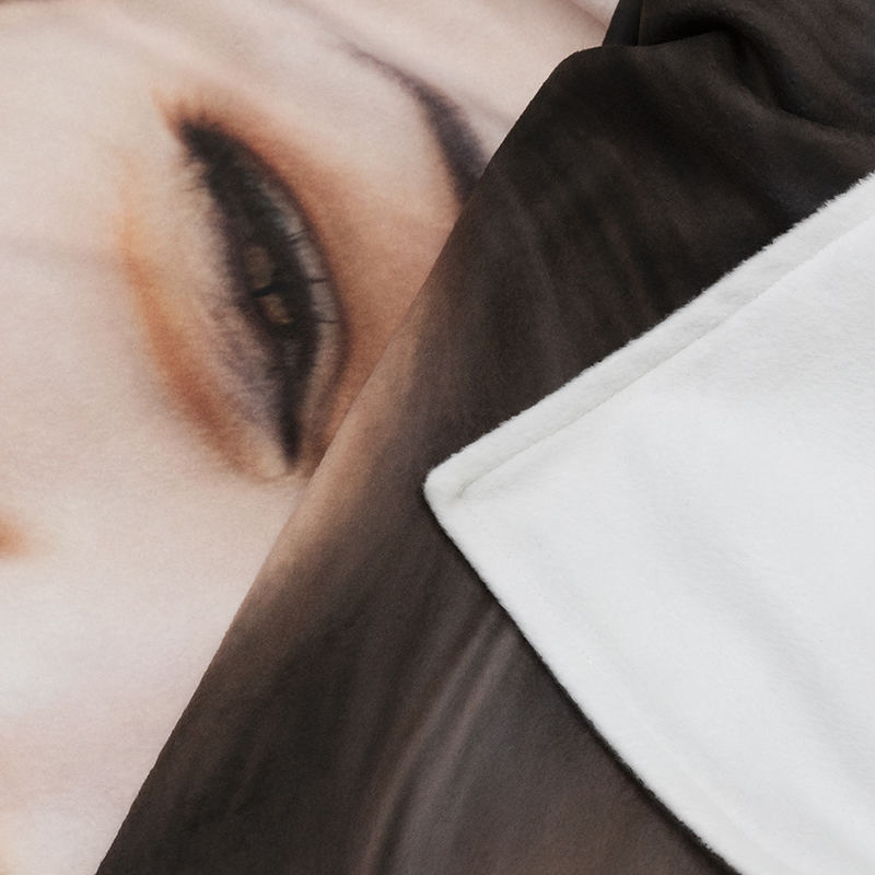 Face On Blanket. Blanket With My Face On It, Handmade To Order