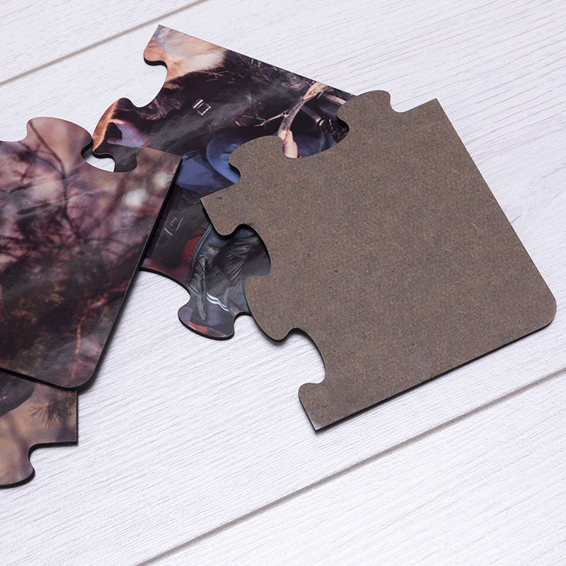 Puzzle Coasters Personalized. Jigsaw Puzzle Coasters.