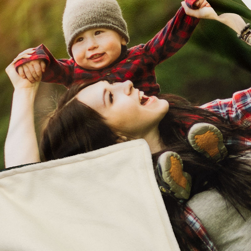 Personalised Blanket With Photo Custom Photo Blankets UK
