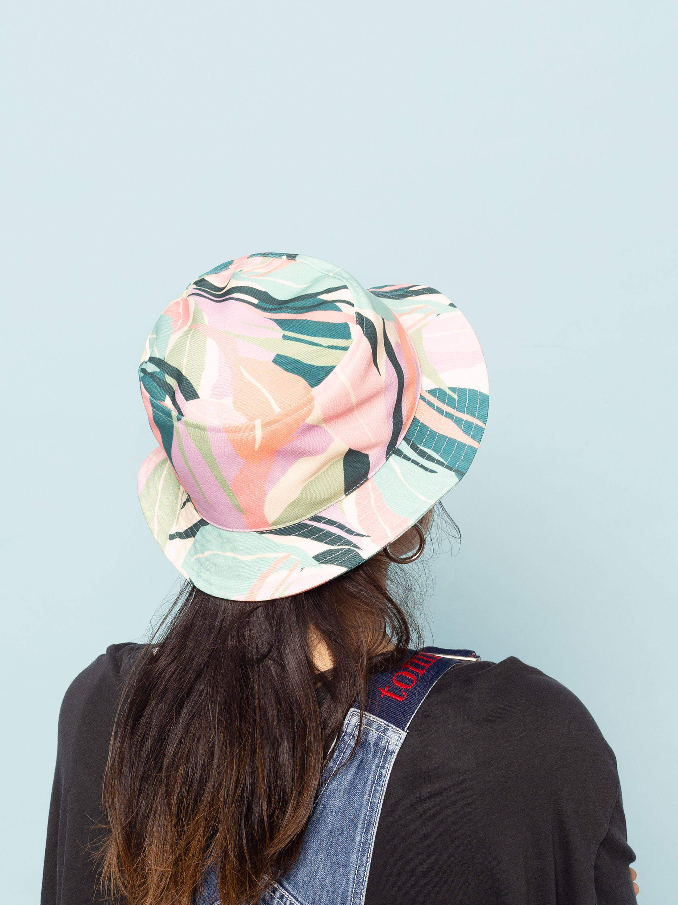 custom all over print bucket hats Bucket Hat Polyester,Flamingo Hat 