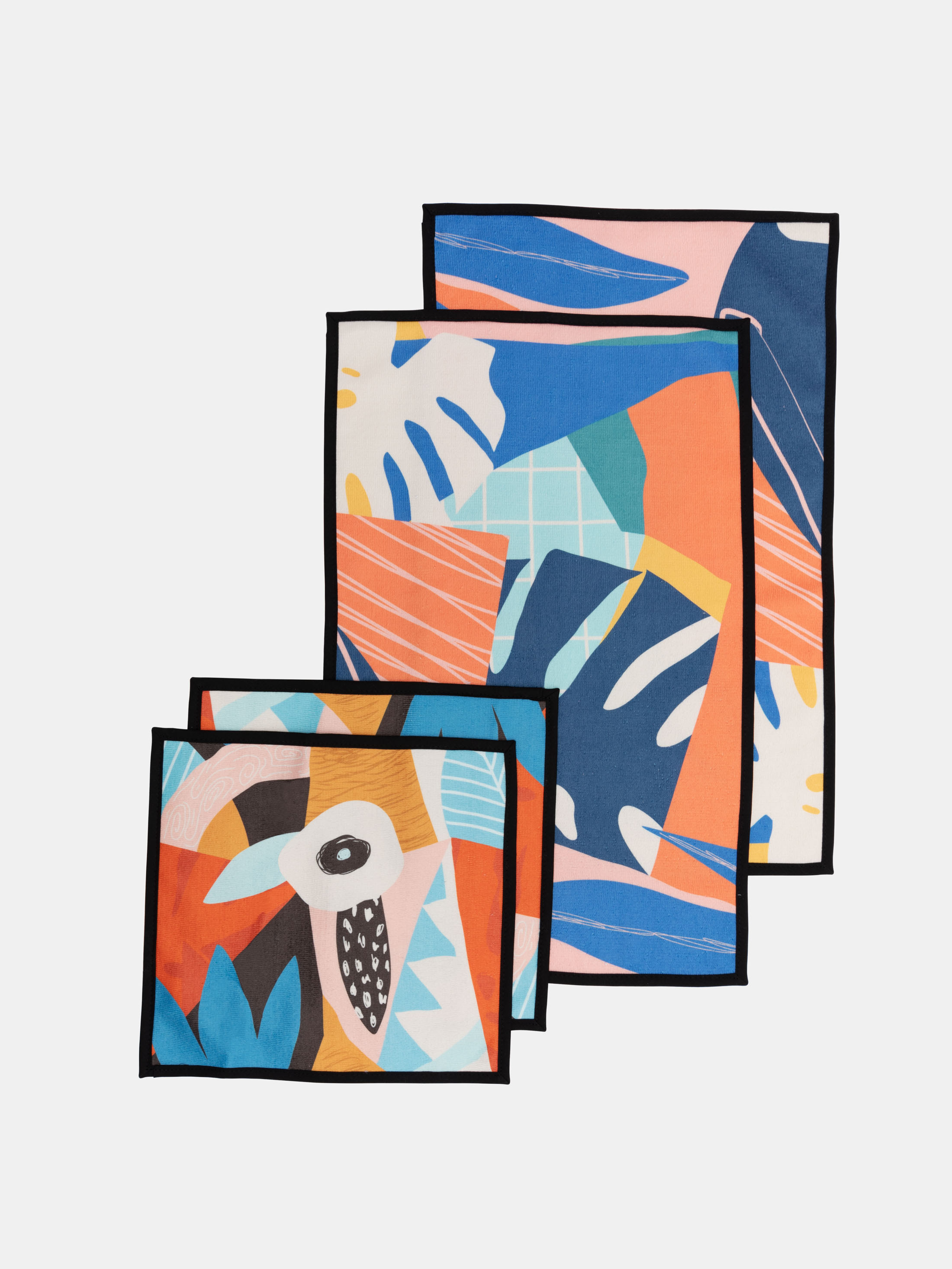 Customised Towel Set. Printed Hand Towels & Face Towels.