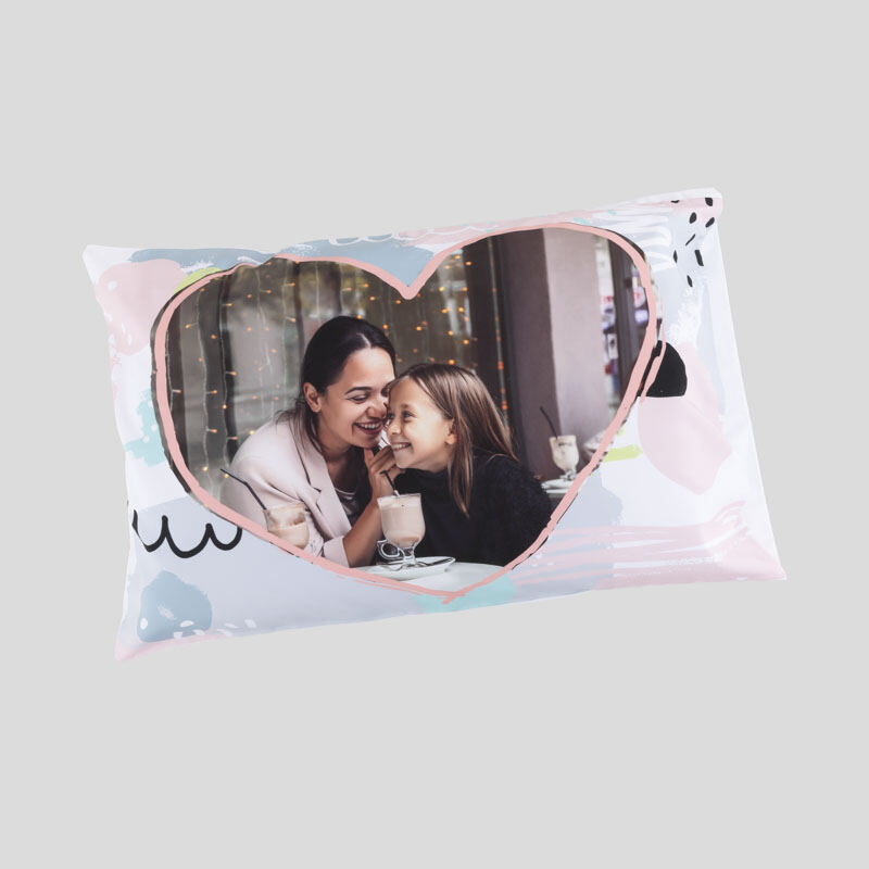 Custom Love Pillow Case. Personalized Valentine Pillow Case.
