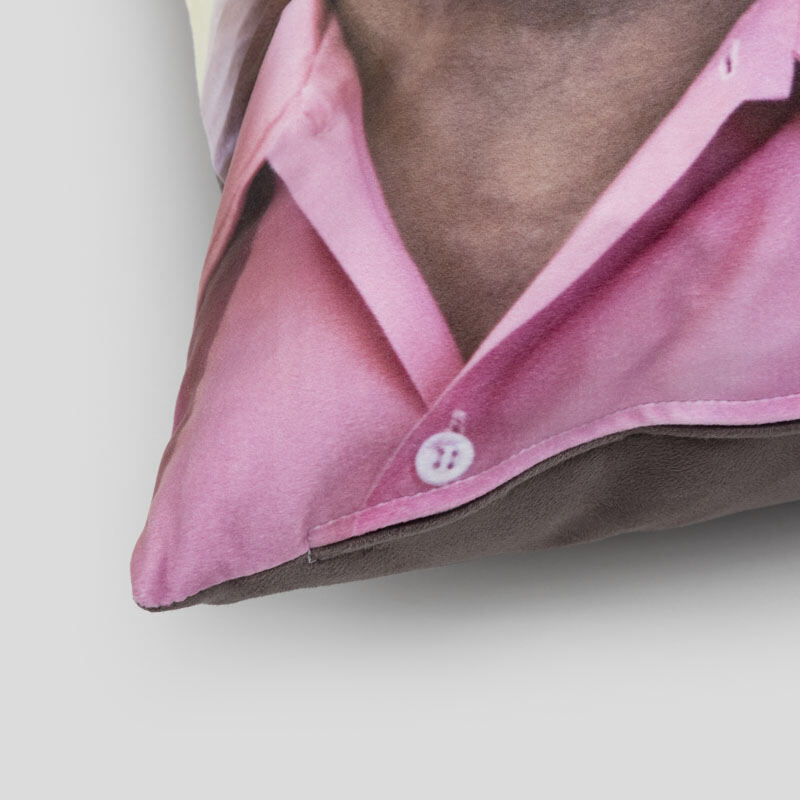 Custom Long Pillow. Rectangle Photo Cushion.