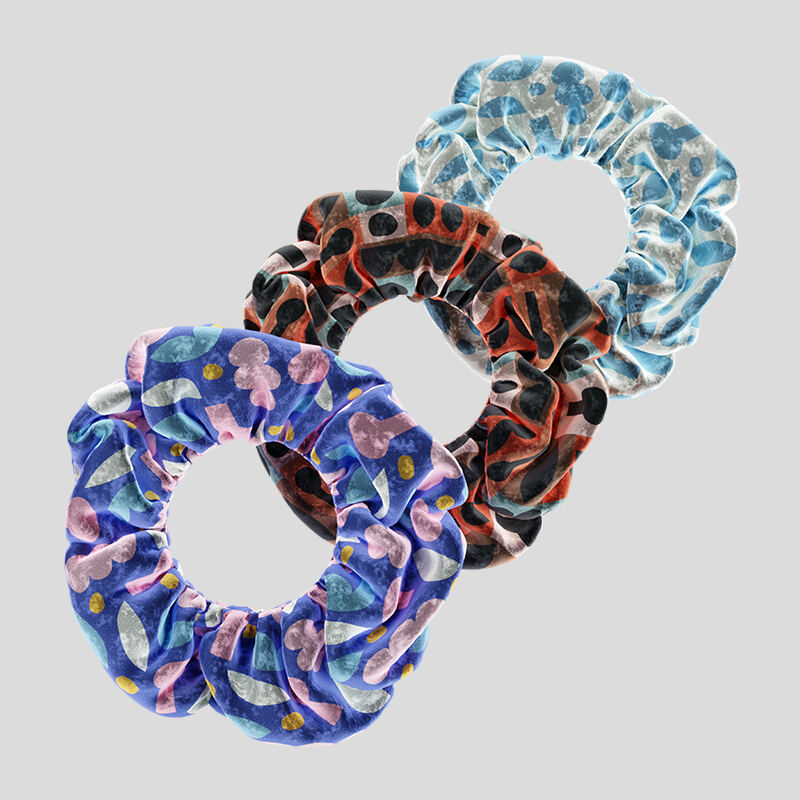 オリジナル シュシュ 3個セット｜カスタム シュシュ オーダーメイド