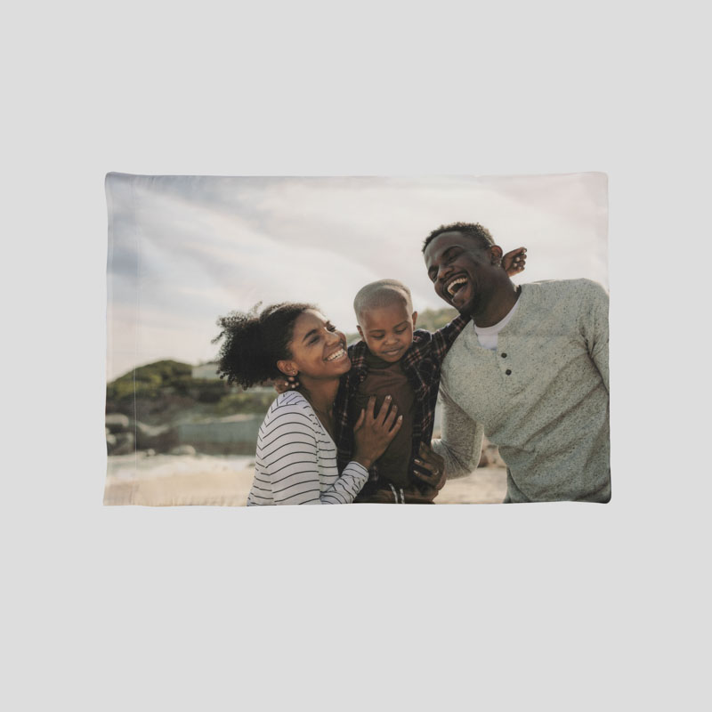 Custom Silk Pillowcase. Personalised Silk Pillowcase.