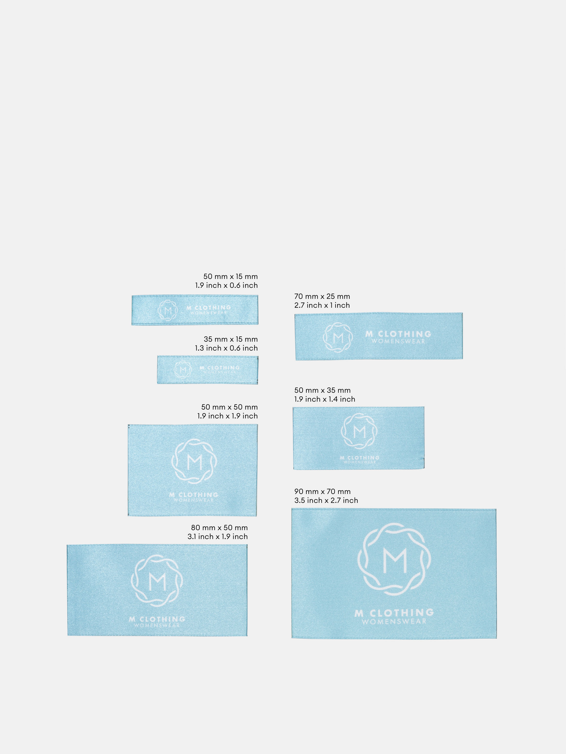 Custom Sewing Labels. Design Custom Sewing Tags.