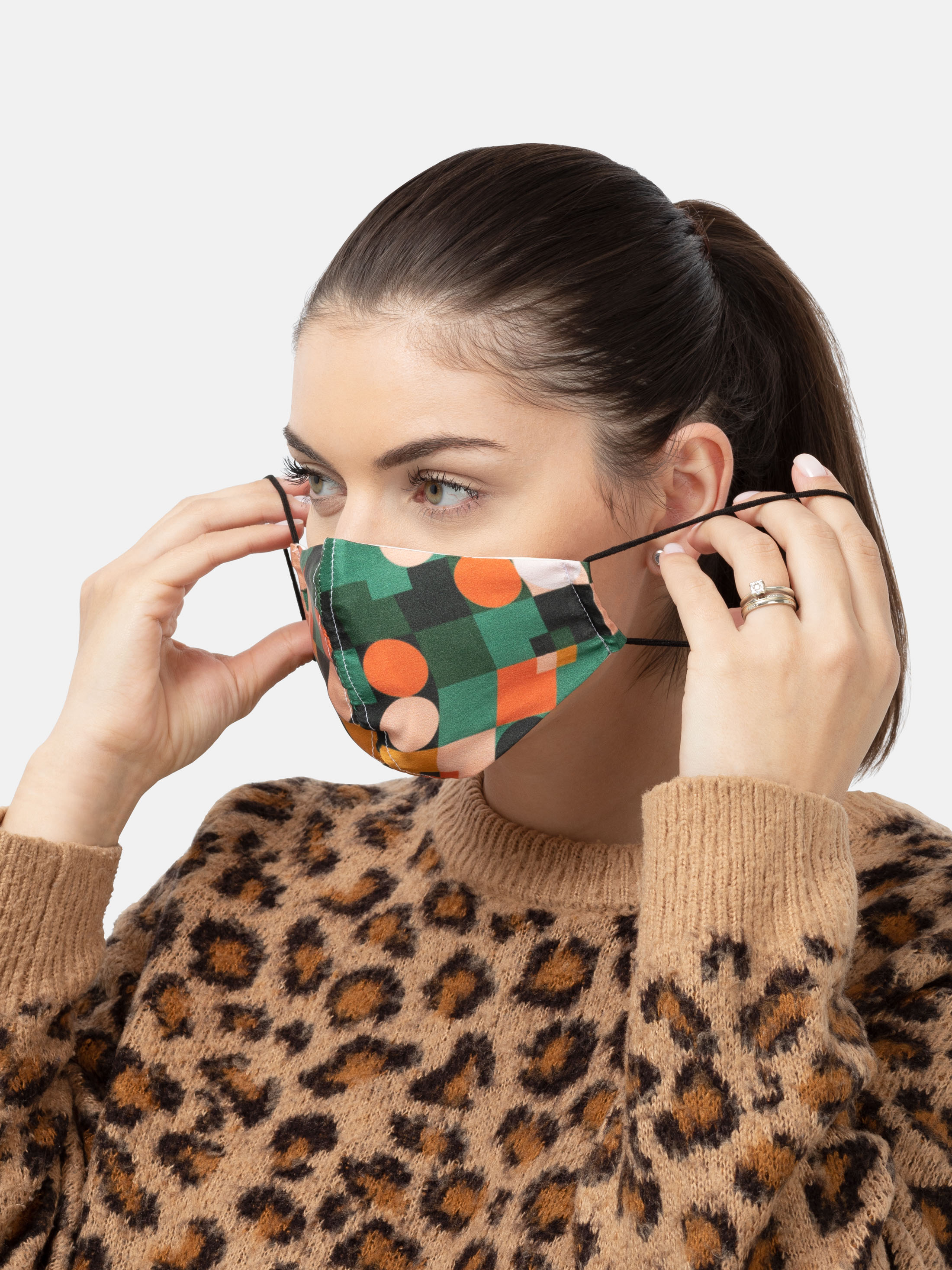 Custom Silk Face Masks. Printed Silk Face Masks.