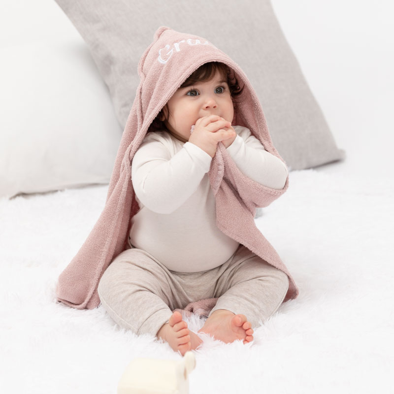 Personalized Hooded Towels for Toddlers. Baby Hooded Towel.
