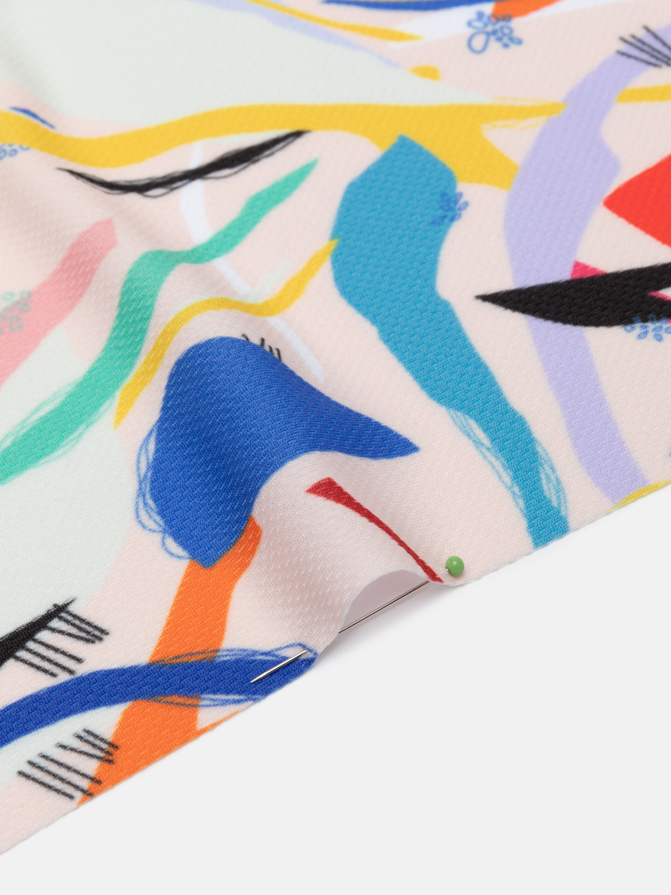 Custom Printing on Airflow Light Fabric For Sports