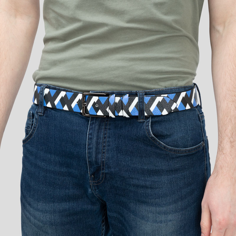 custom leather work belts
