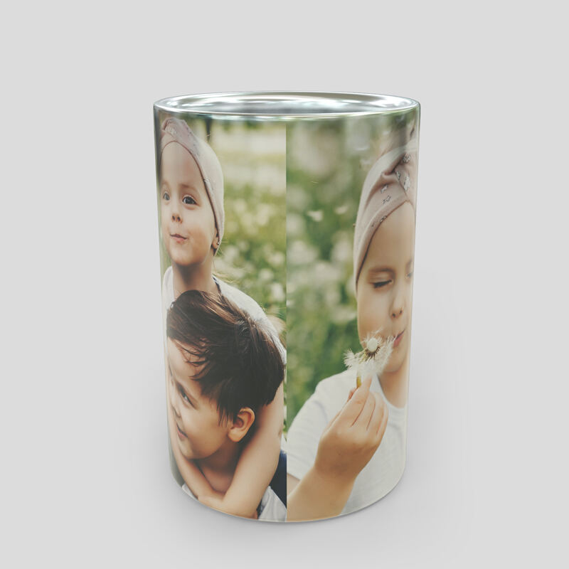Photo Vase. Picture Vase. Photo Collage Vase.