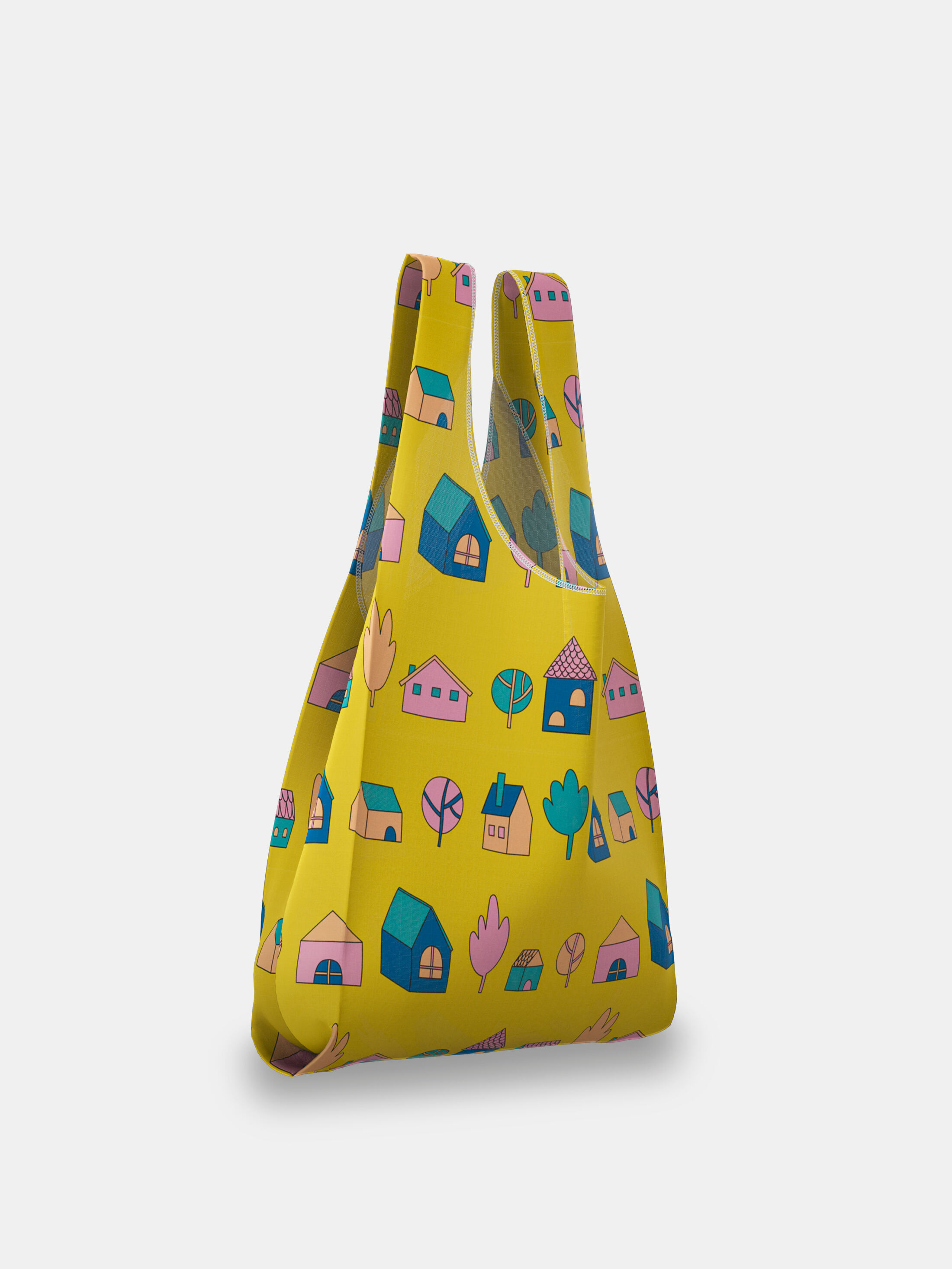 Custom Carrier Bag. Bespoke Carrier Bag. Handmade In The UK.