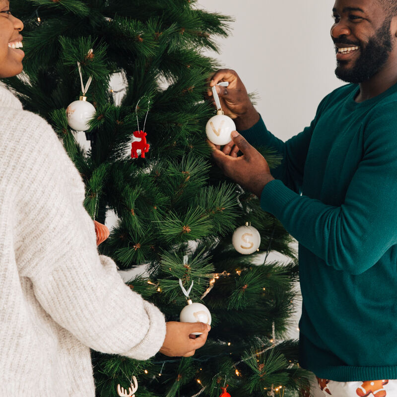 Boule De Noël Personnalisable Modèle Pour Cheval NH-001 - Gravure Laser