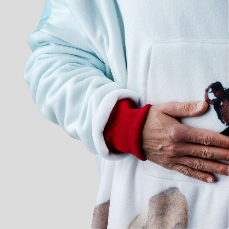 Personalised Hoodie Blankets. Design Custom Hooded Blankets