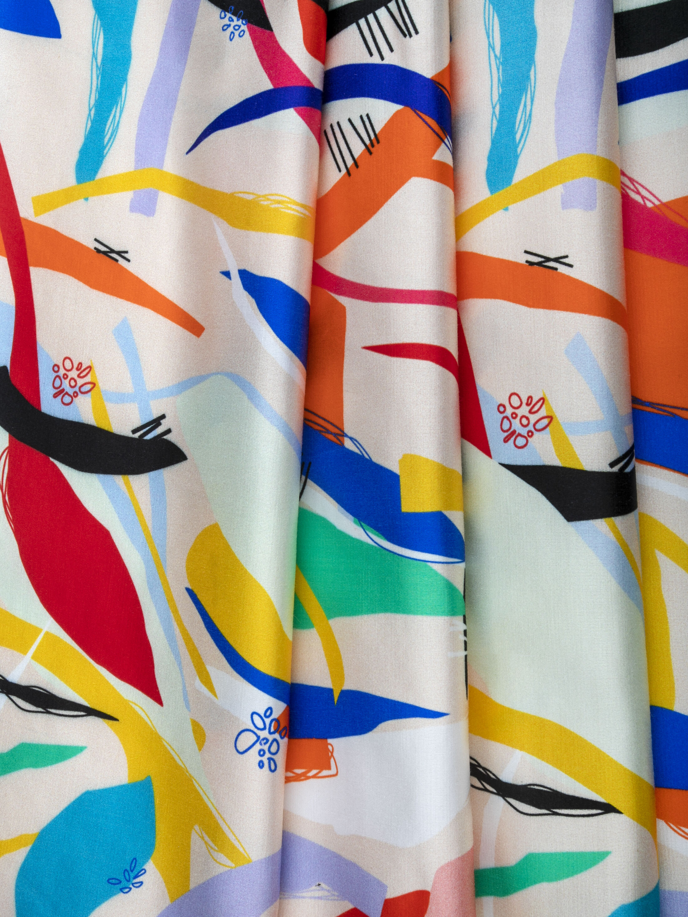 cotton satin dress material GANGA HAMSIKA 3071 COTTON SATIN DRESS MATERIAL