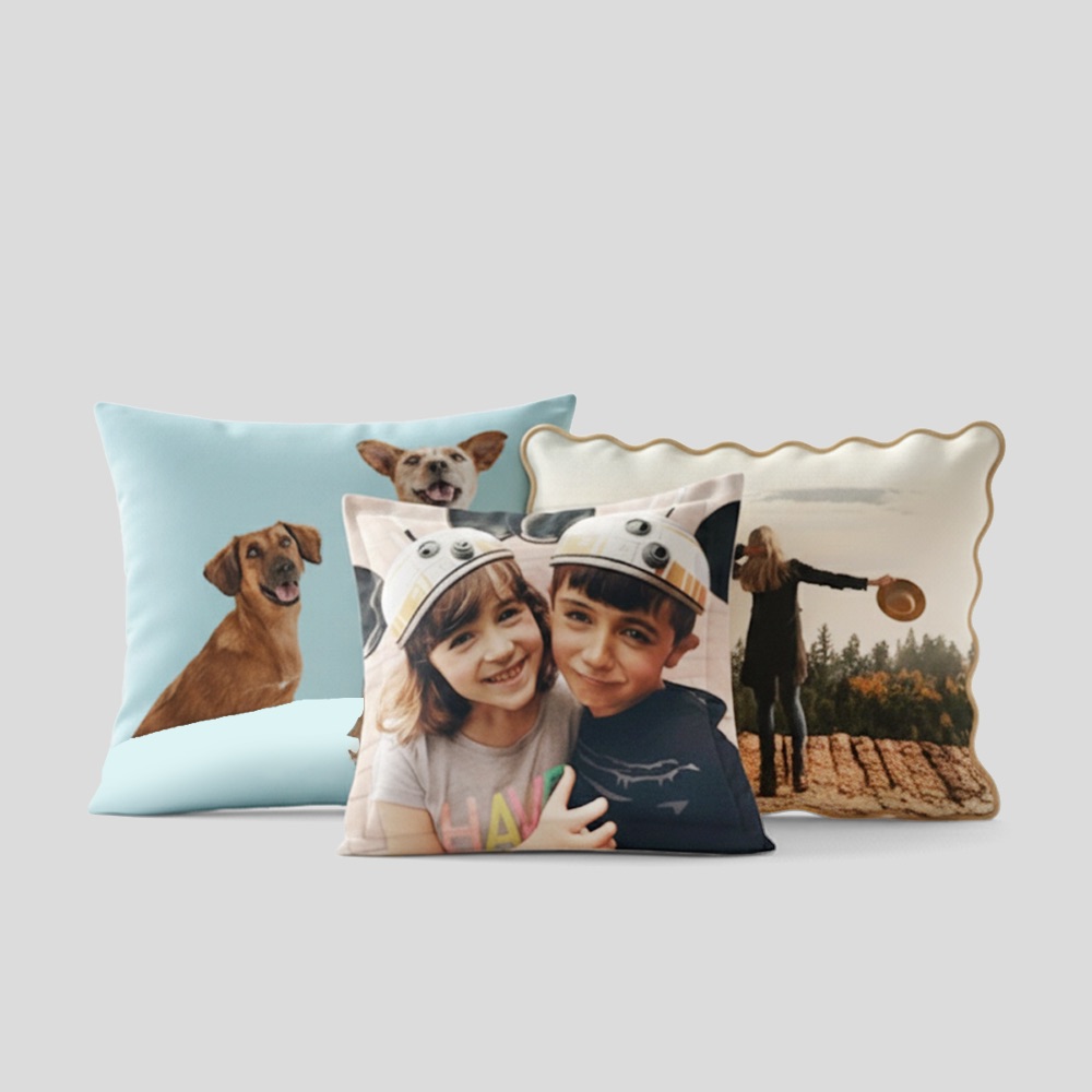 人物フォトプリント◆高品質クッション 43×41 東レ中材 フォトプリント◇人物デザイン クッション 43×41 東レ中材 クッション