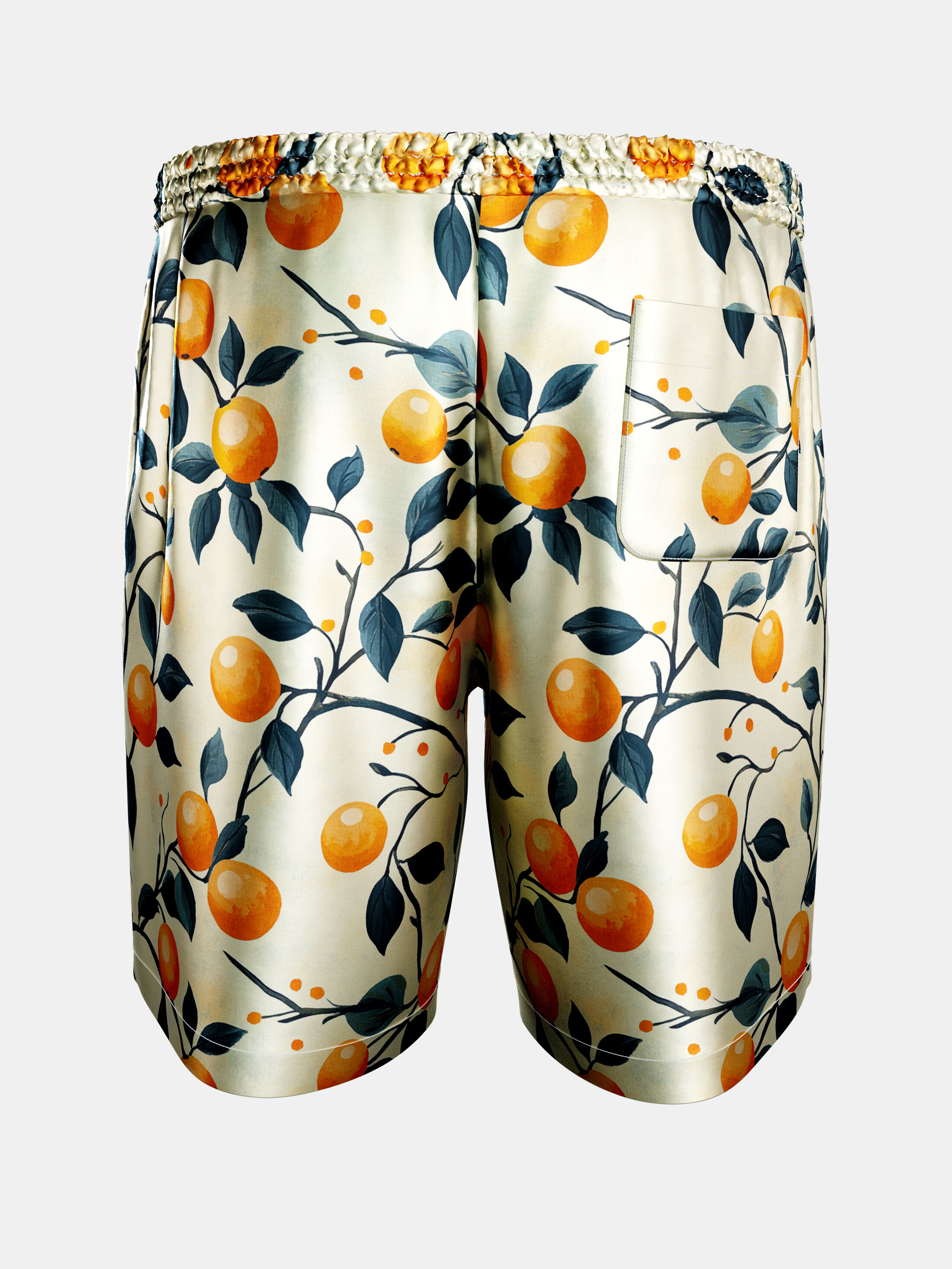 F.R.S . Printed drawstring cotton shorts main image 1