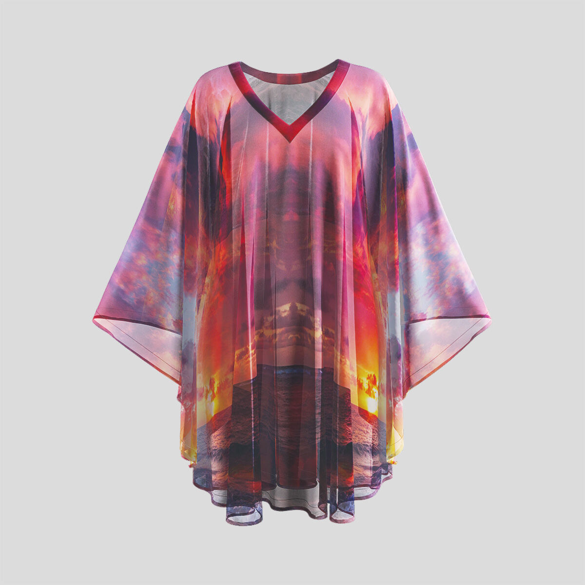 LONG KAFTAN WITH WAIST DETAIL MAKE ME YOUR MOSAIC