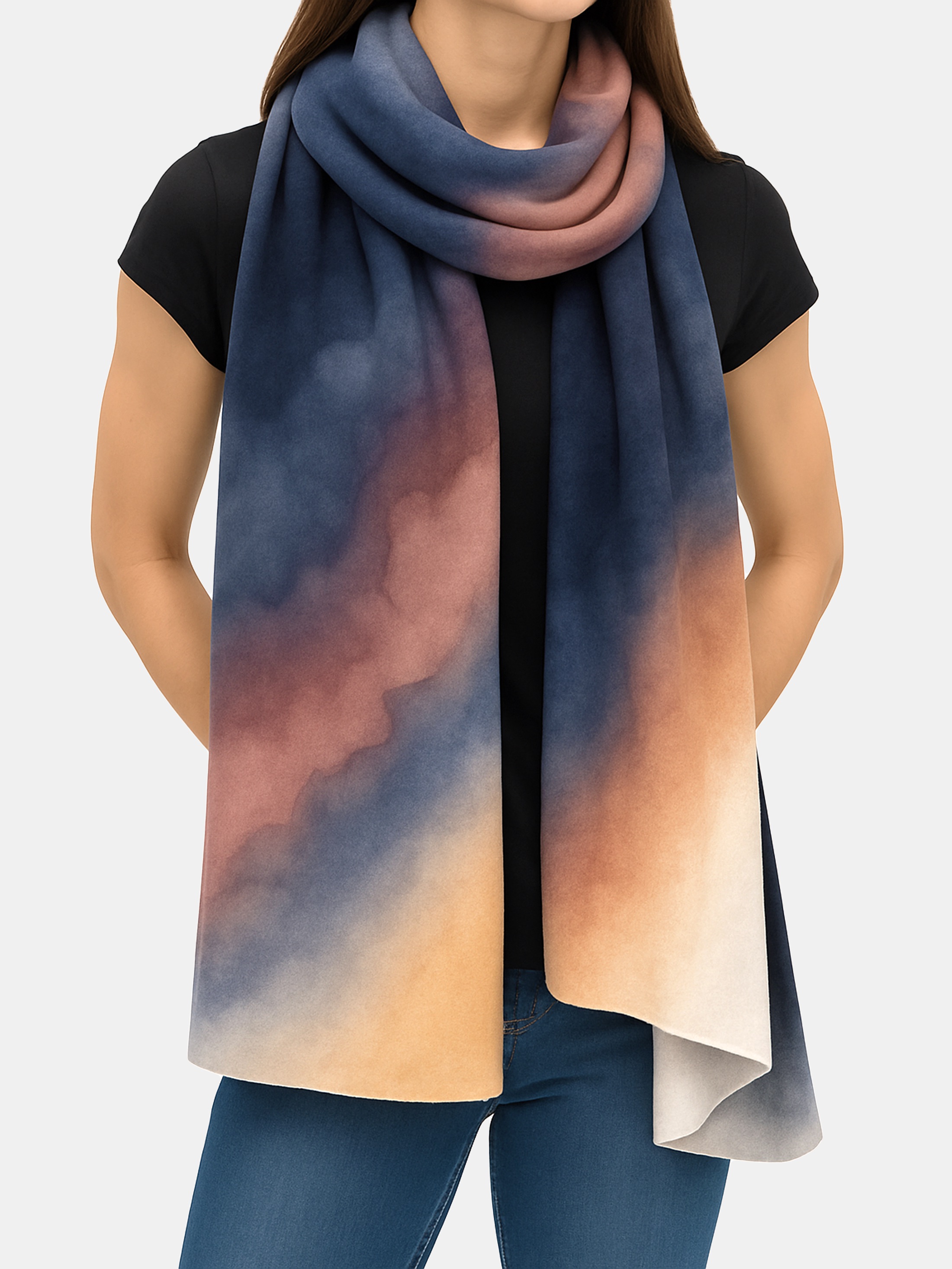 Sciarpa Oversize Sciarpe Grandi Uomo Foulard Uomo Seta Collo