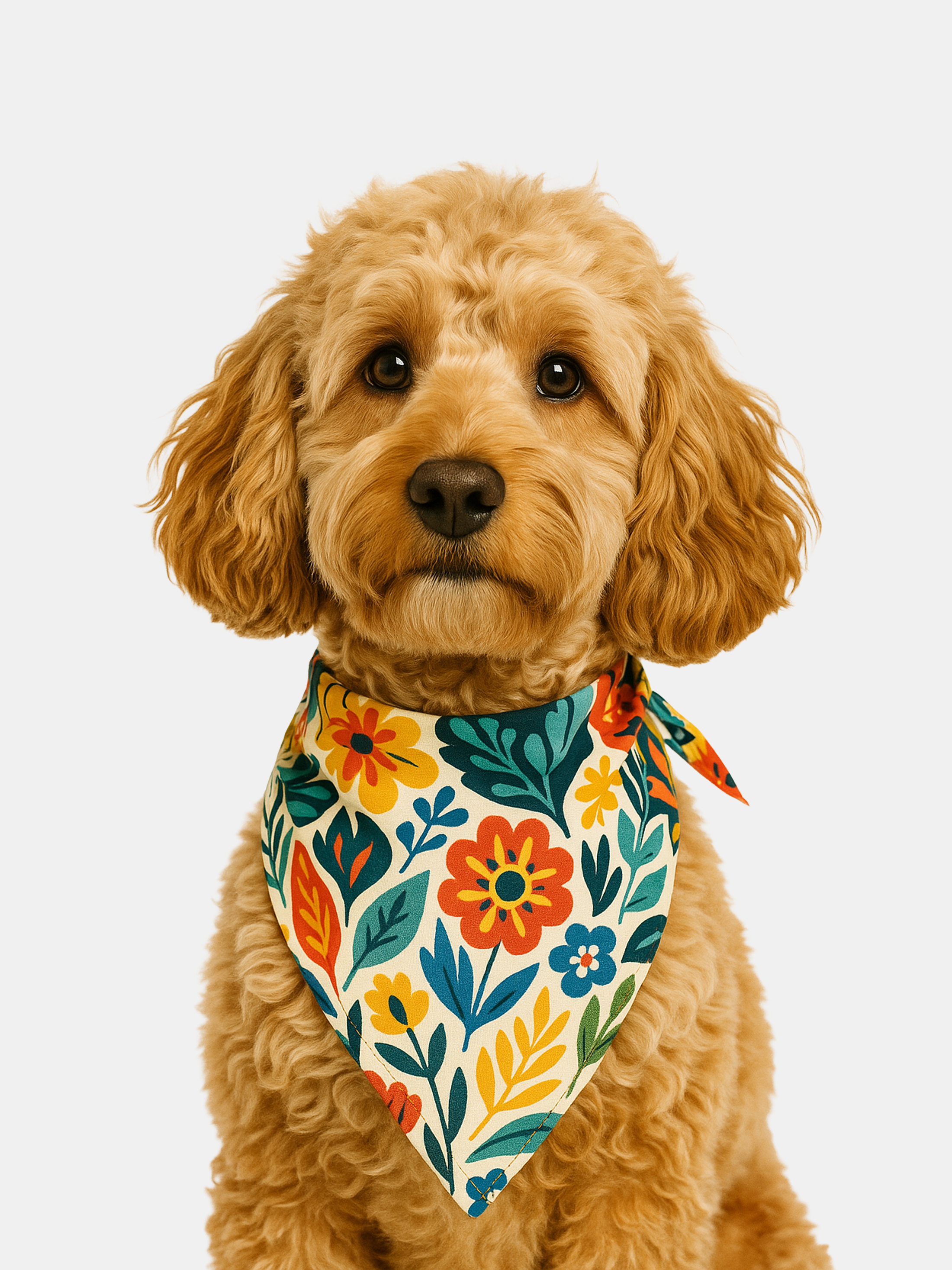 パーソナライズされた犬用バンダナ | あなたのデザインでカスタム犬用