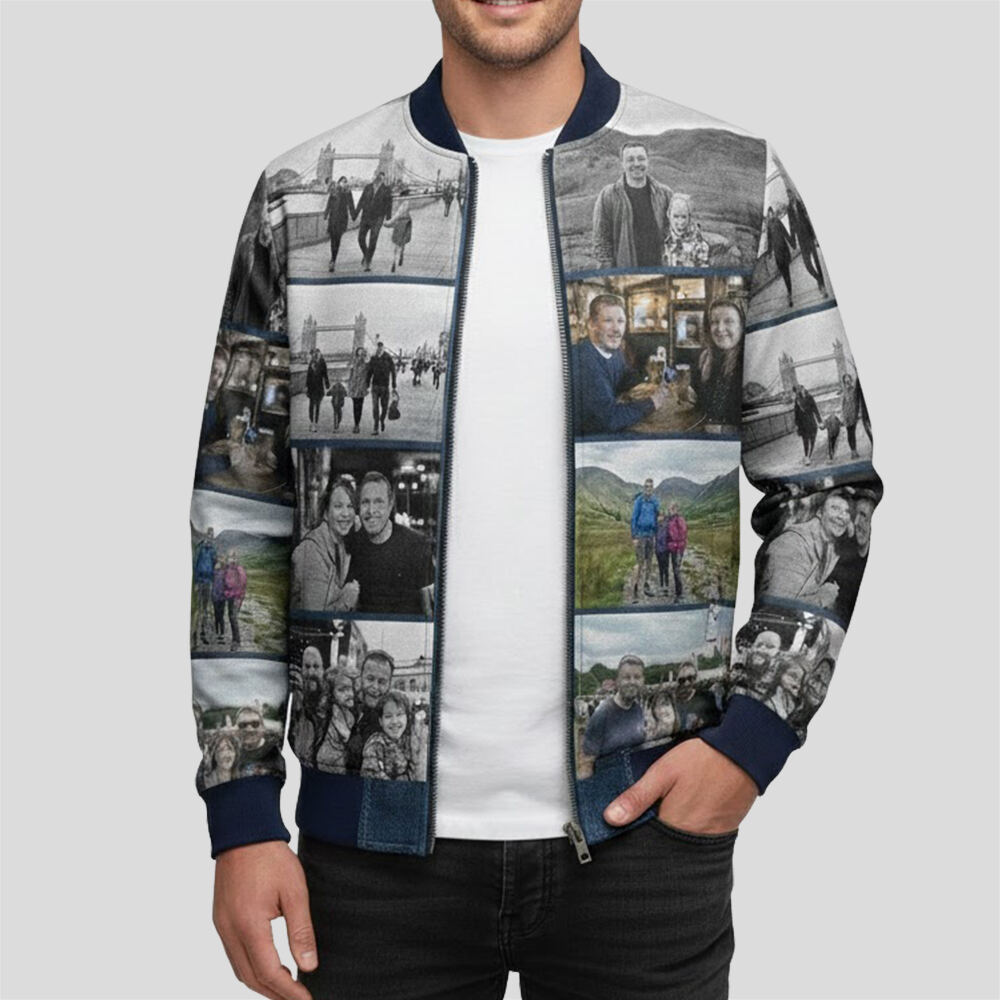 Custom Jacket Photo Frame Custom Jackets for Men: Design Your Own Jacket, Hoodie etc