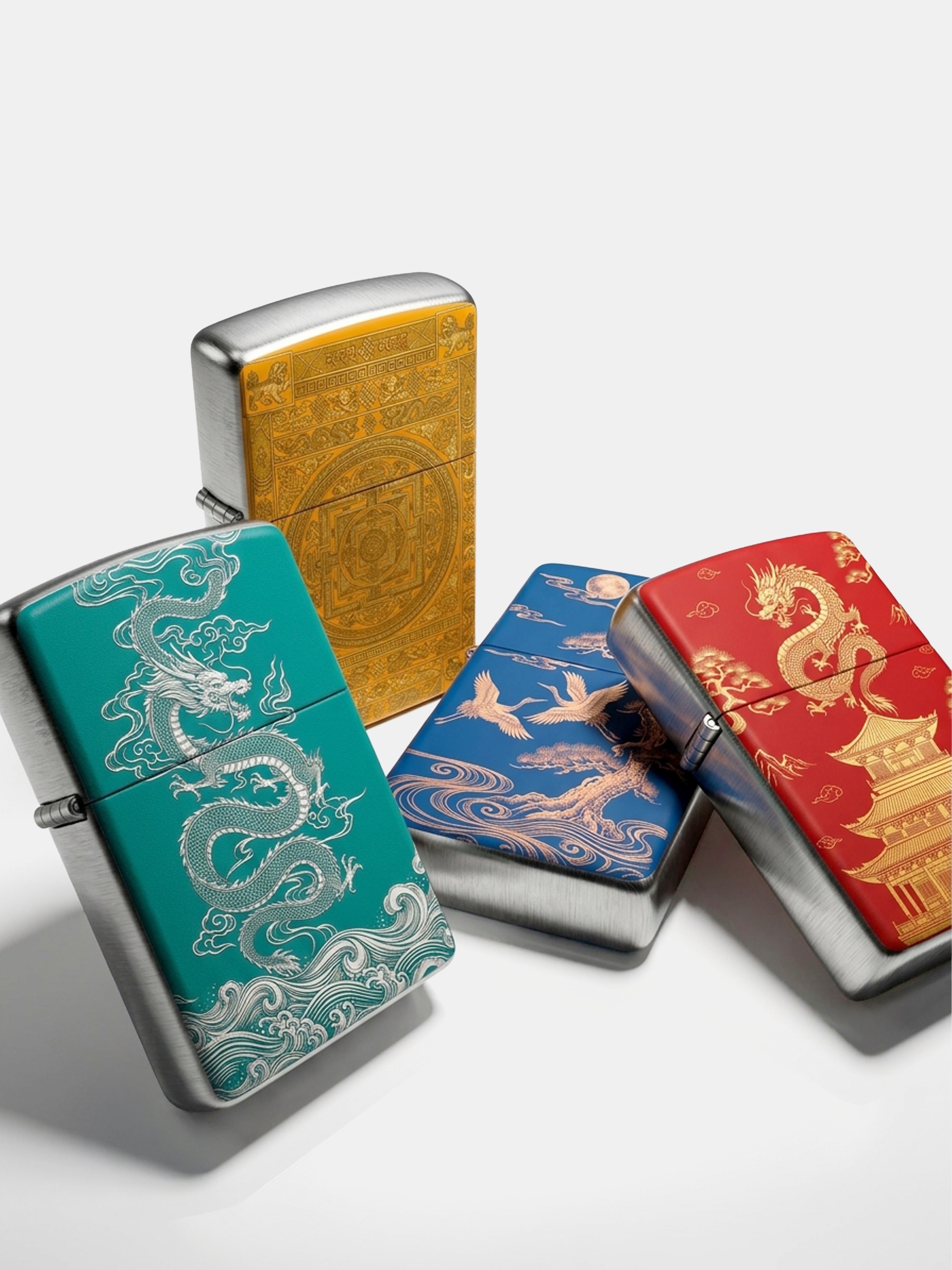 Zippo®ライターデザイン｜オリジナルデザインをライターにプリント