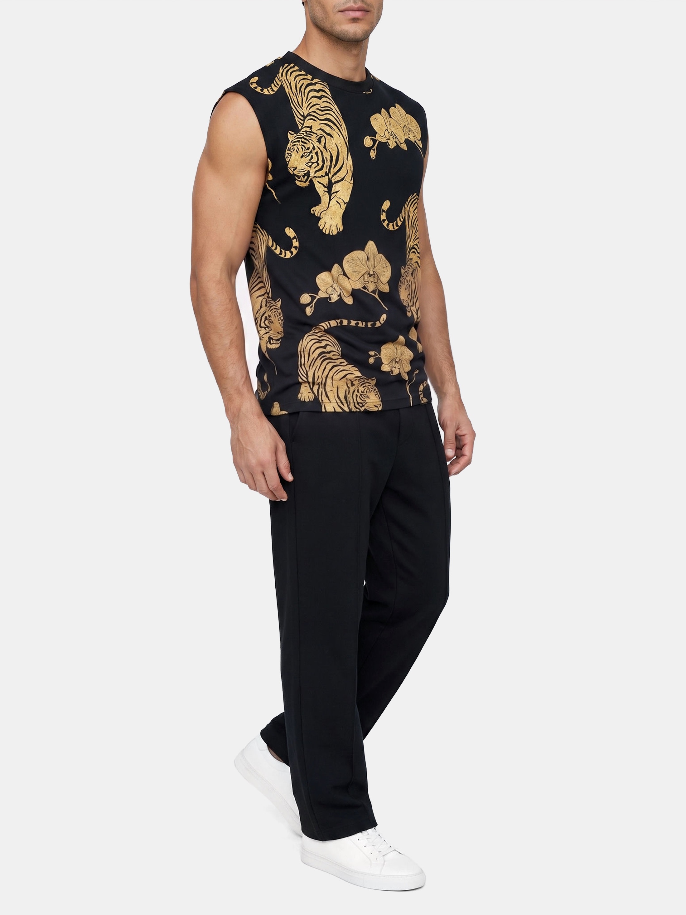 Custom Men's Sleeveless T-Shirt