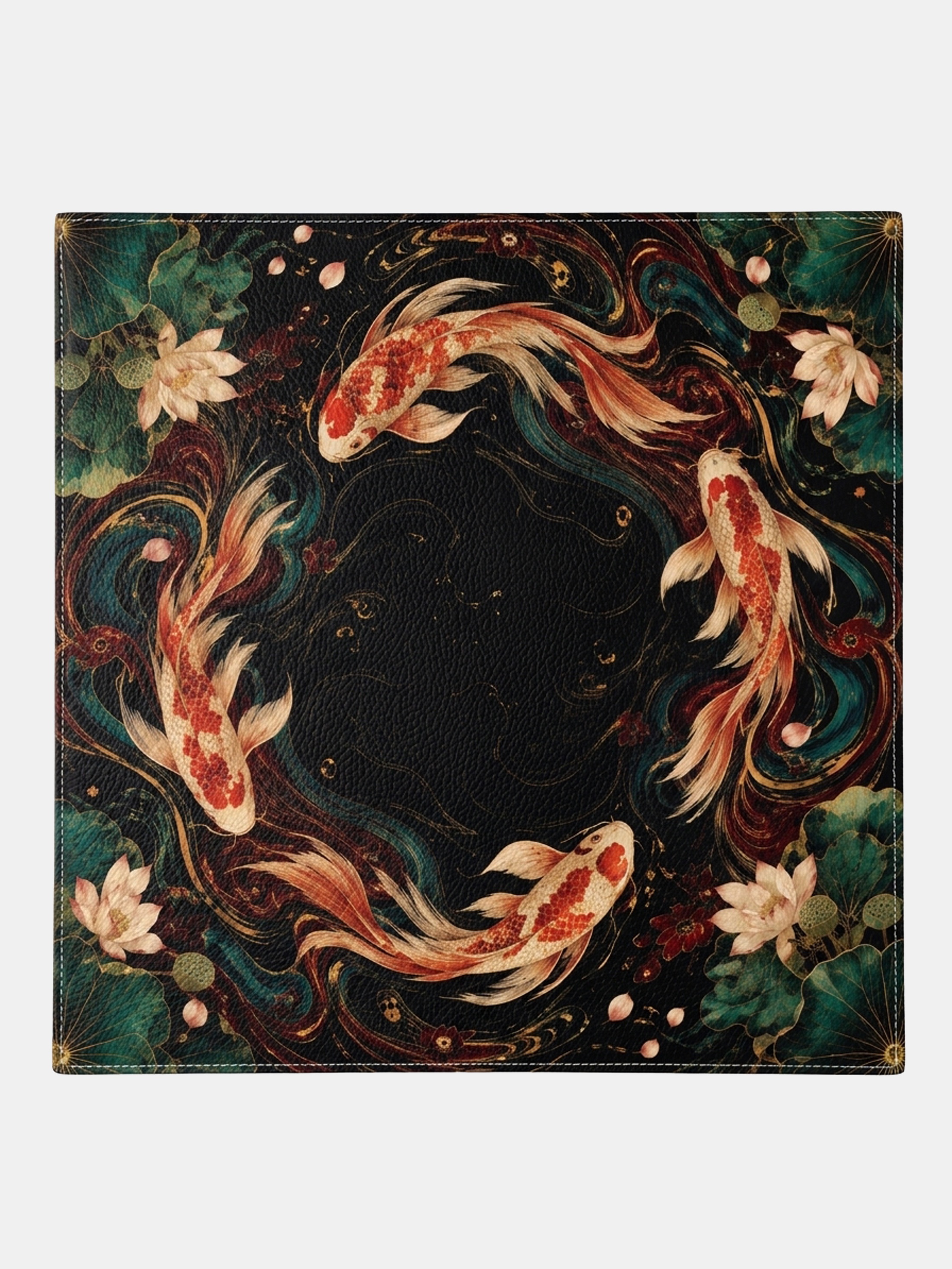 Custom Leather Mahjong Mat